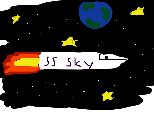 Animationish: Spaceship (Wiggle Doodle)