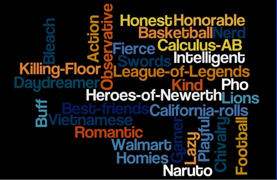 Wordle: Who I am